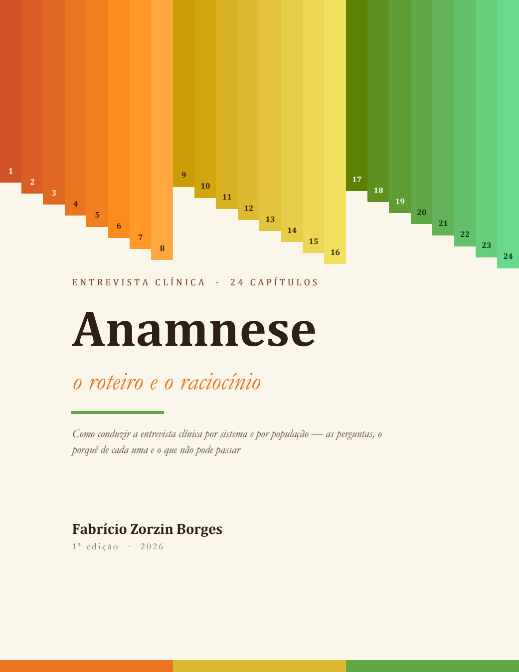 Capa do livro Anamnese Médica